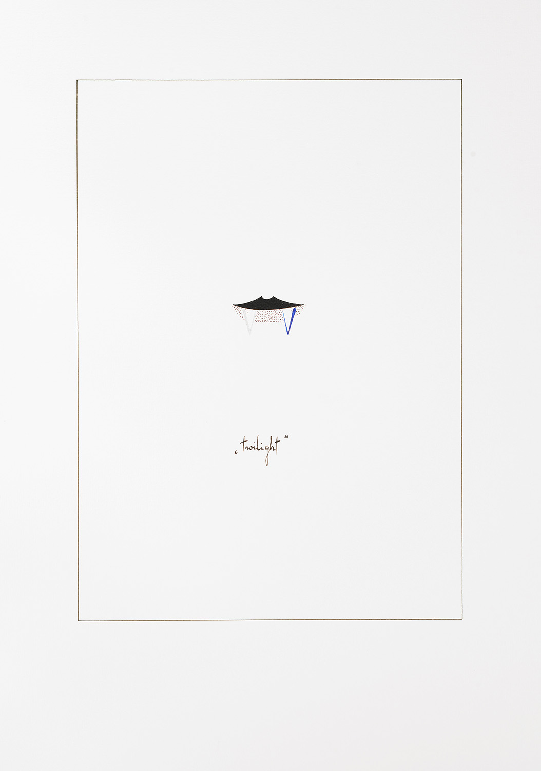 Lothar Bührmann- Cartoons, Mappe Cinema, Twilight, Karton 42x30cm, 2014